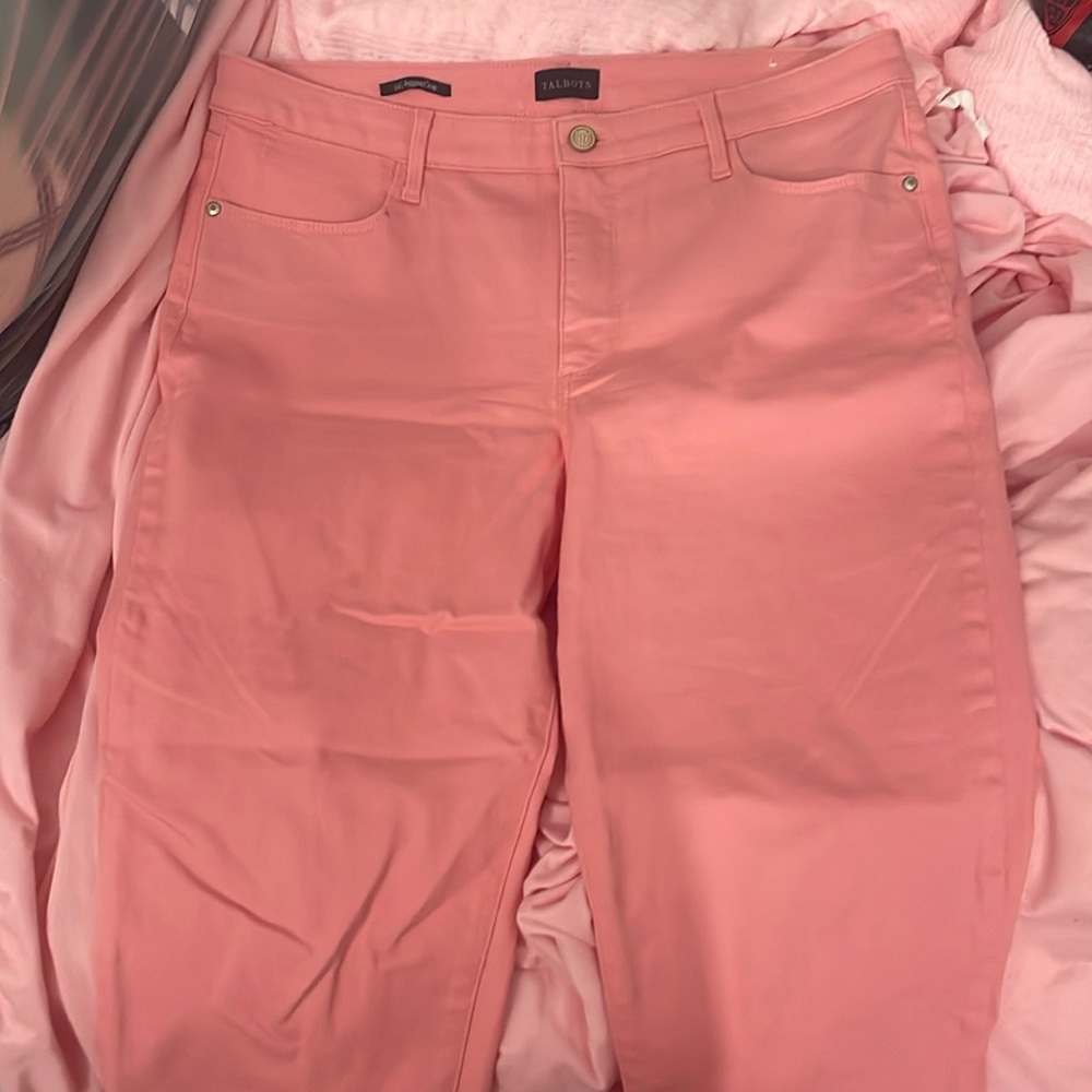 Talbots pink Jeggings